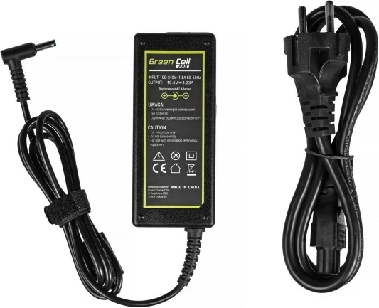 Kasë Green Cell PRO AD49P për laptop HP 250 G2/G3, 65W, 19.5V 3.33A, e zezë