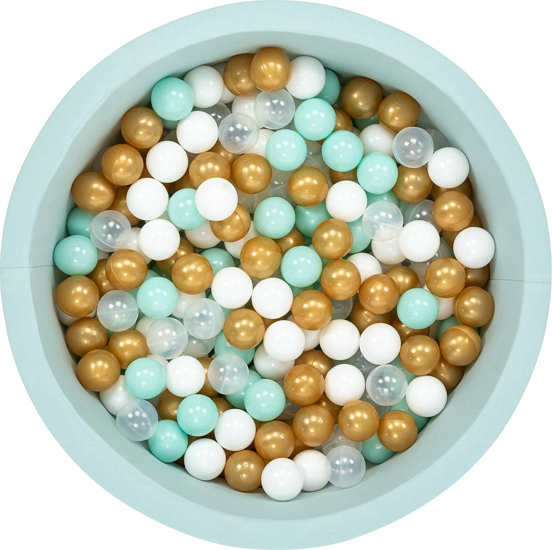 Pishinë me topa për fëmijë, ngjyrë mint, Bubble Pop 200 v4