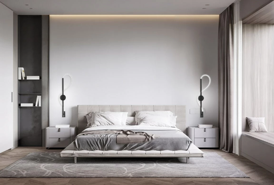 Llambë muri Activejet AJE-GINO, LED, E zezë