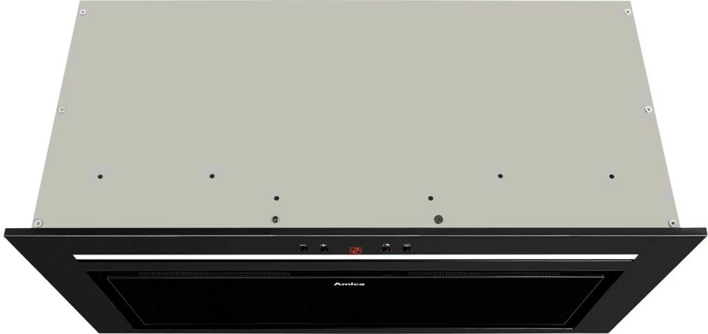 Aspirator i integrum Amica OMC6451B HC, me telekomandë, LED, i zi