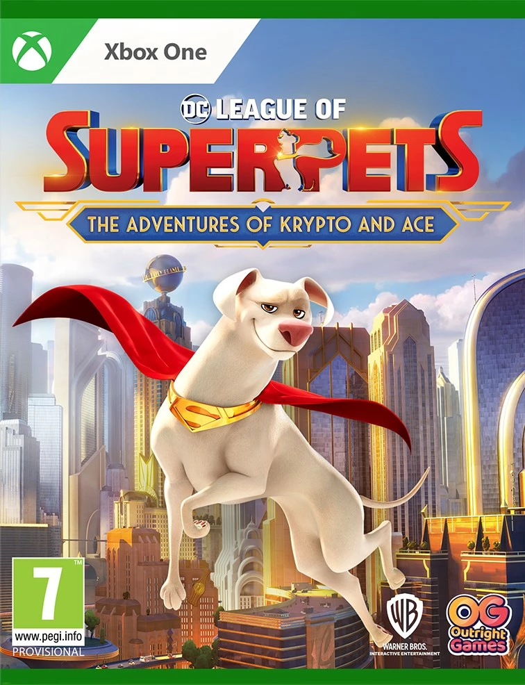 Lojë për Xbox Outright Games DC League of Super-Pets: The Adventures of Krypto and Ace, Xbox Series X & Xbox One, PEGI 7