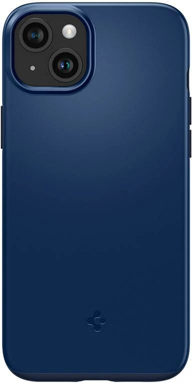 Mbështjellës Spigen Thin Fit për iPhone 15 Plus, Blu