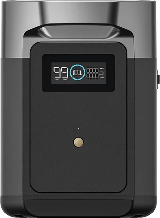 Bateri shtesë EcoFlow DELTA 2, 1024 Wh, për stacion energjie, e zezë