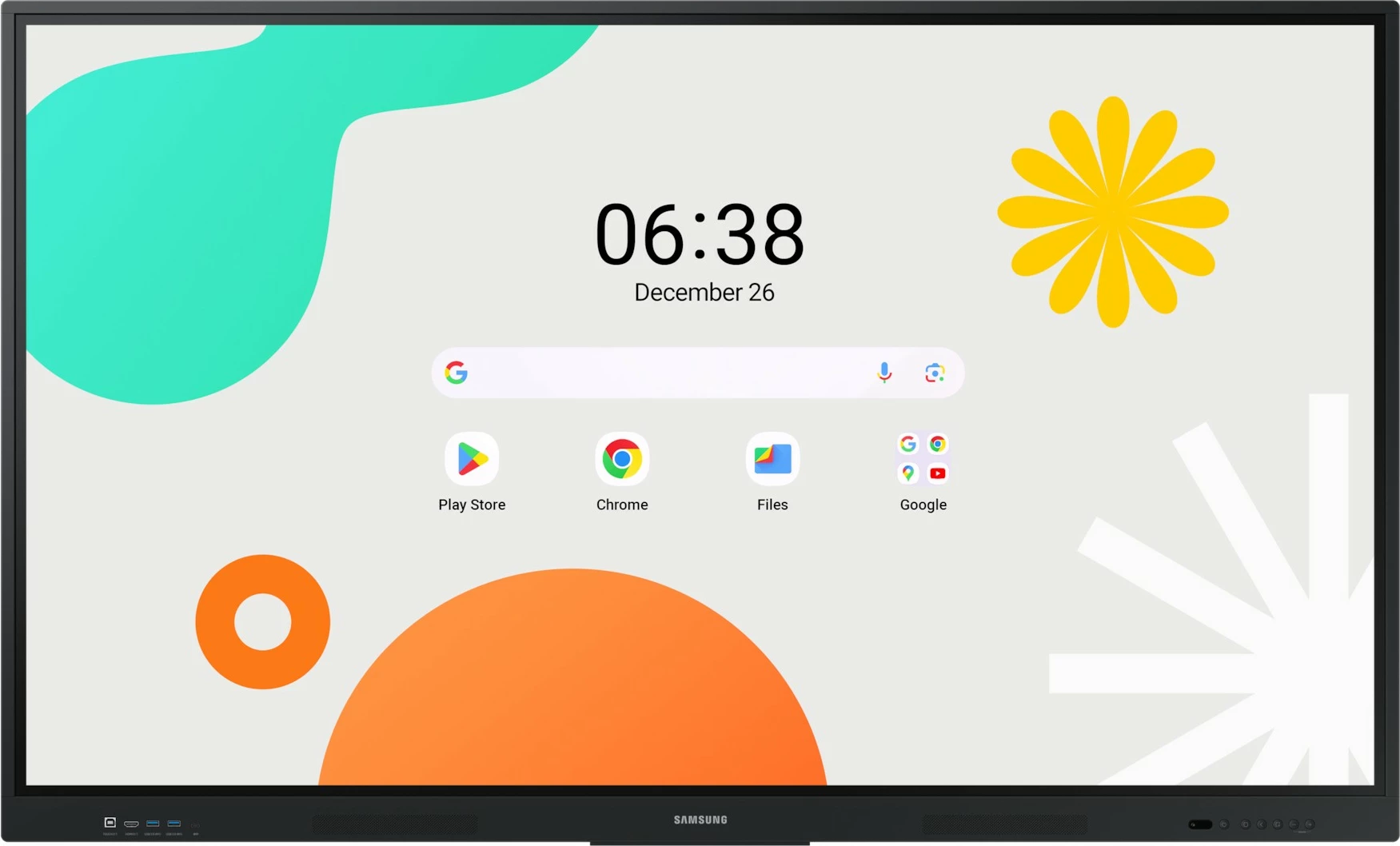Displej interaktiv Samsung LH65WAFWLGCXEN, 65", 4K Ultra HD, IPS, i zi