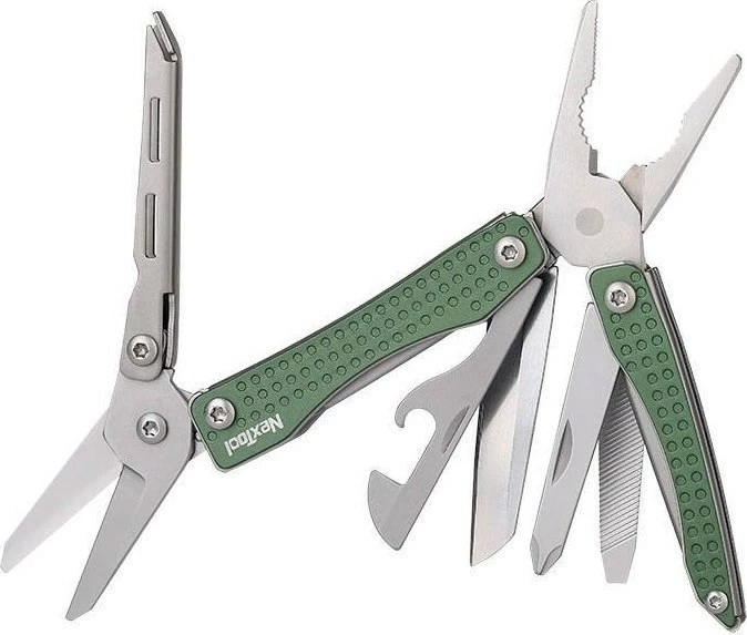 Multitool NexTool Mini FLAGSHIP NE20050, 10-në-1, Gjelbër