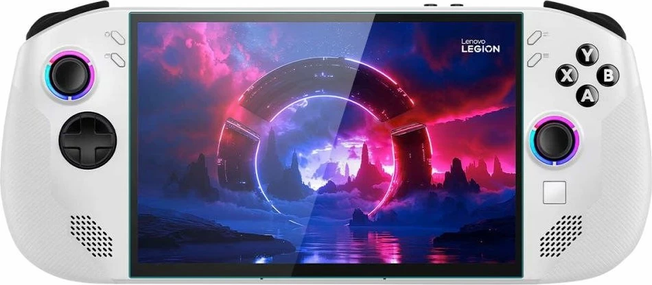 Xham i temperuar Spigen Glas.TR Slim për Lenovo Legion Go S, 9H, 0.2mm, 2 copë, transparent