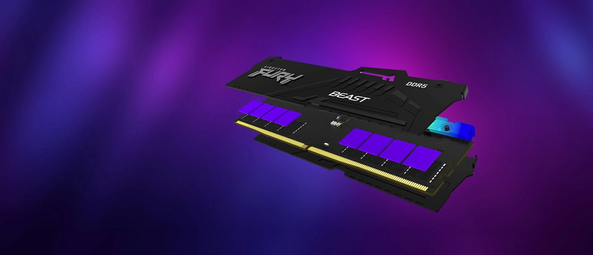 RAM Memorje Kingston FURY Beast 32GB DDR5 5200MT/s RGB