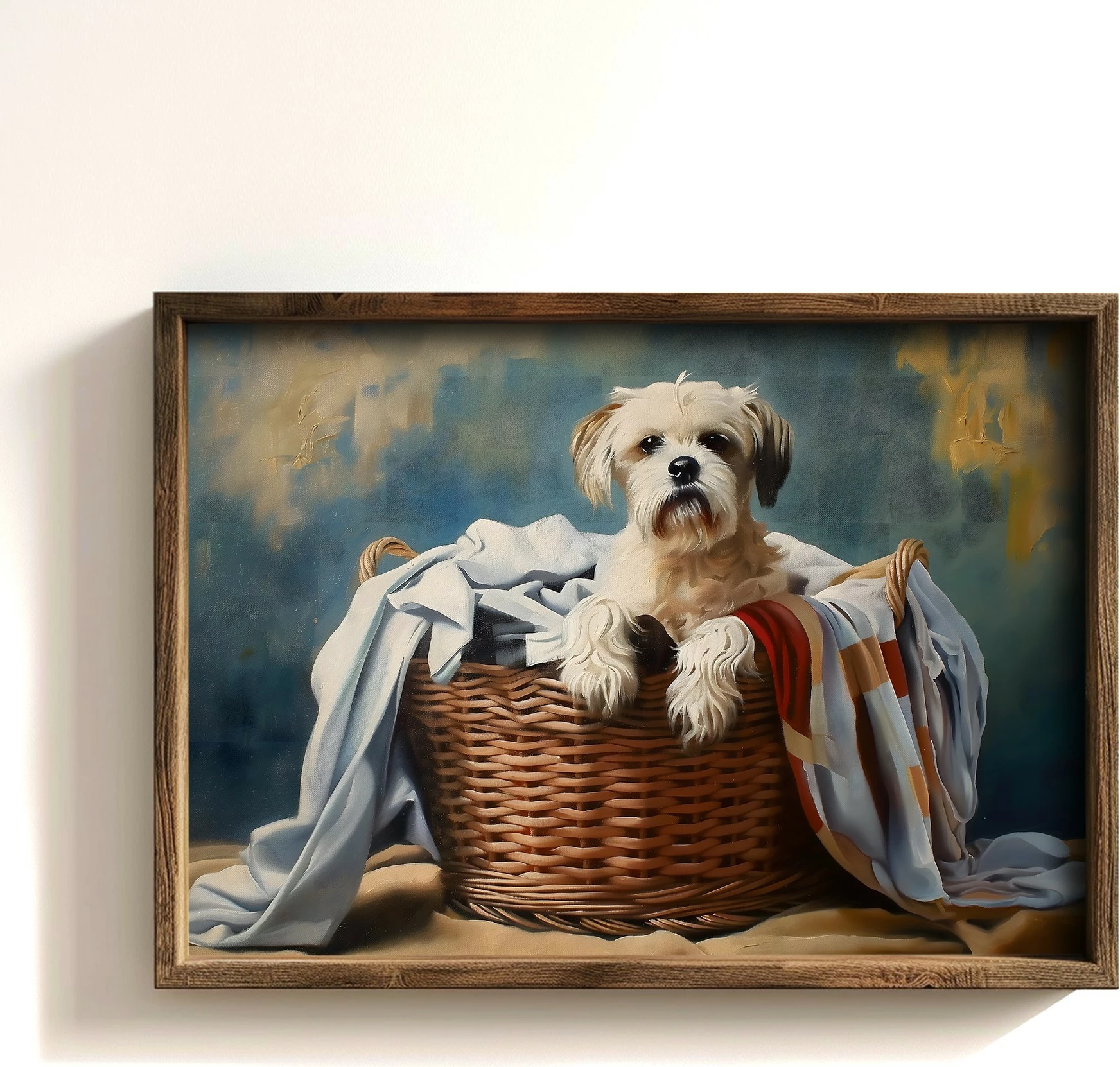 Pikturë dekorative me kornizë MDF, shumëngjyrëshe, Wallity, GE147-L