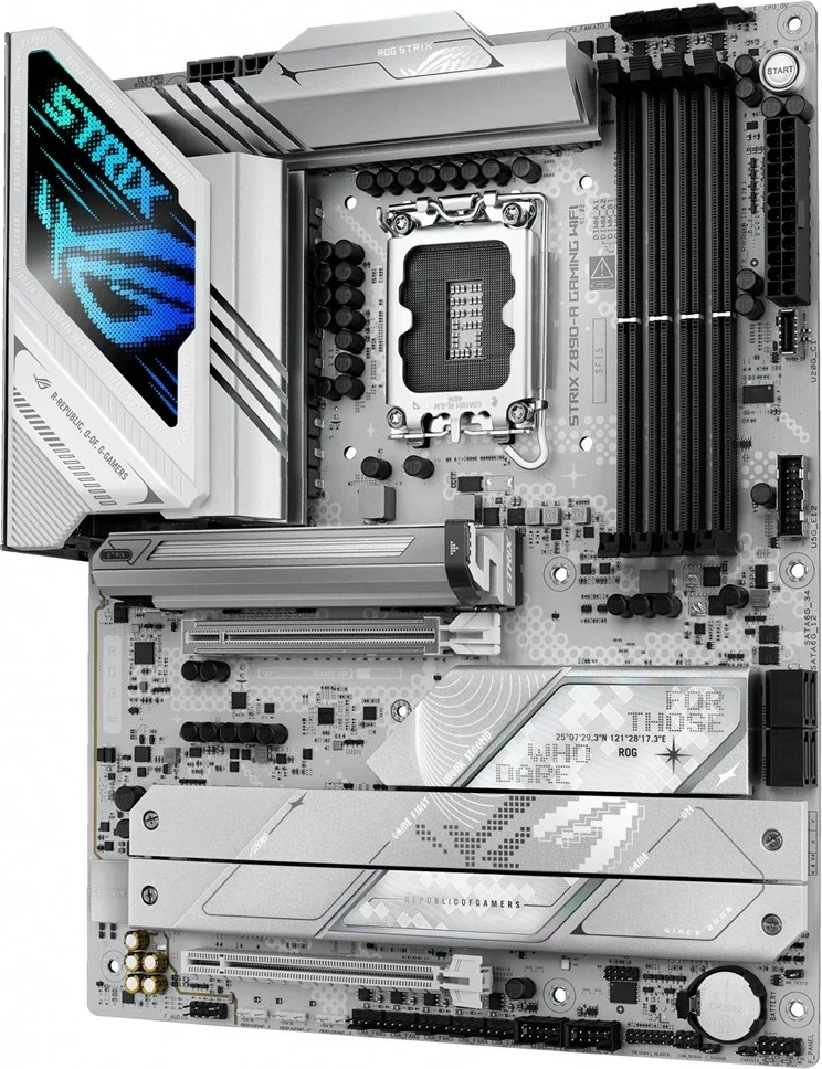 Pllakë amë ASUS ROG STRIX Z890-A GAMING WIFI, ATX, e bardhë