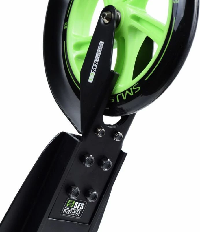 Trotinetë SMJ Sport NL-700-230 / 205 për Meshkuj, Femra dhe Fëmijë - E Zezë dhe e Gjelbër