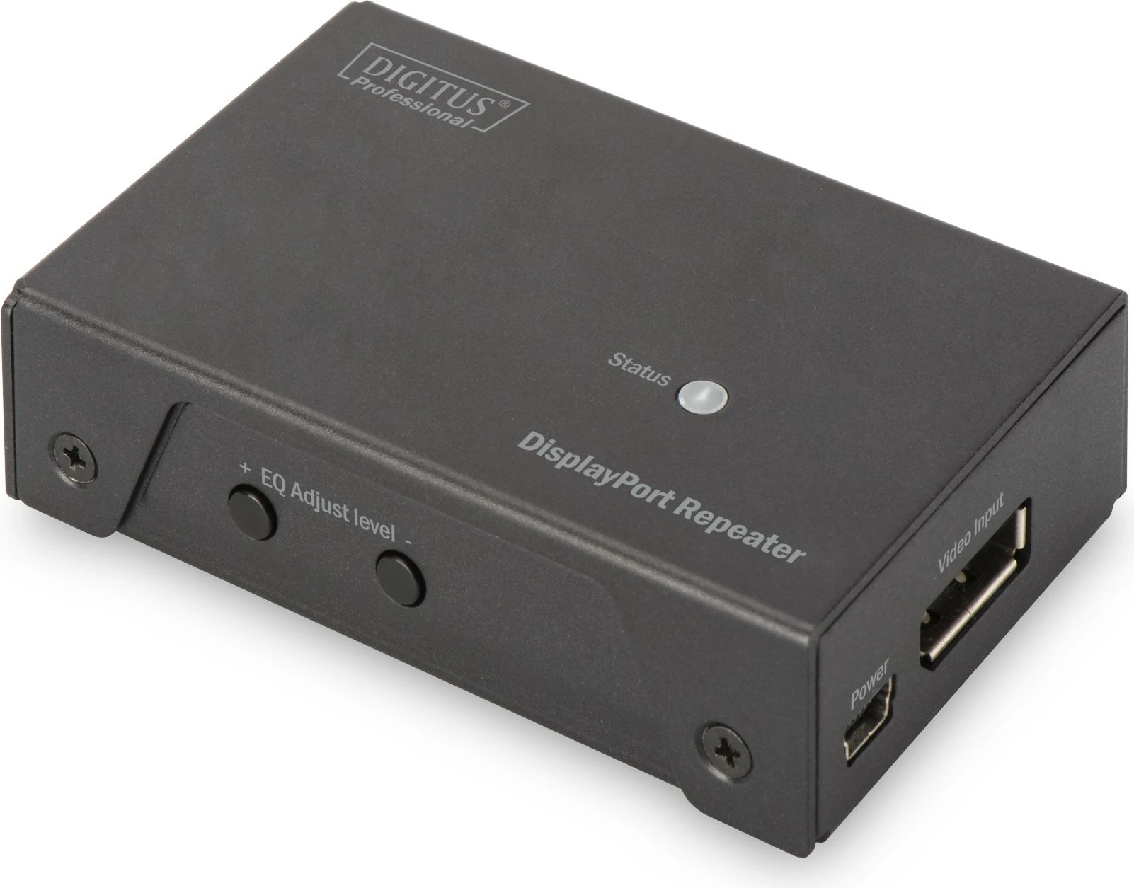 Përsëritës DisplayPort Digitus 4K, 20m, i zi