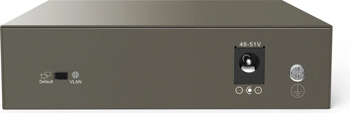 Switch Rrjeti Tenda TEG1105P-4-63W-EU, Gigabit Ethernet (10/100/1000), PoE, Gri