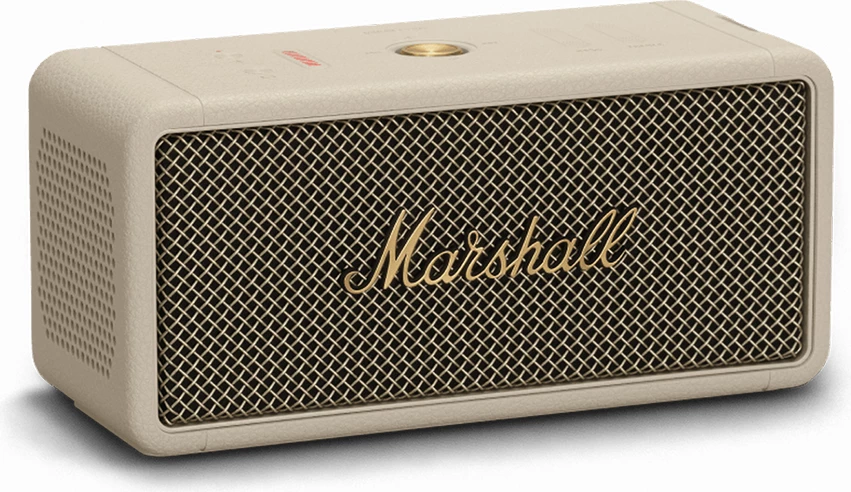 Altoparlant portativ Marshall Middleton II, 30+ orë bateri, Bluetooth 5.3, 360° stereo, IP67, powerbank, krem