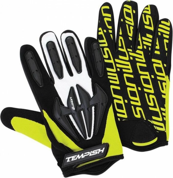 Doreza floorball për meshkuj Tempish, të verdha