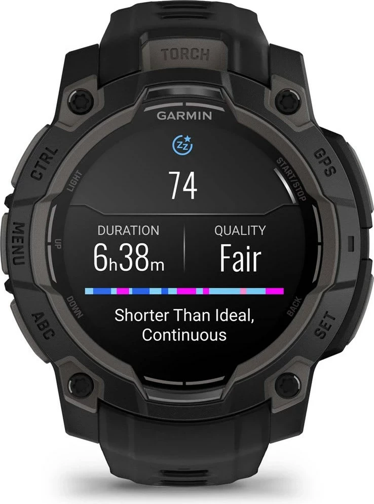 Smartwatch Garmin Instinct 3 AMOLED, 45 mm, GPS, i zi