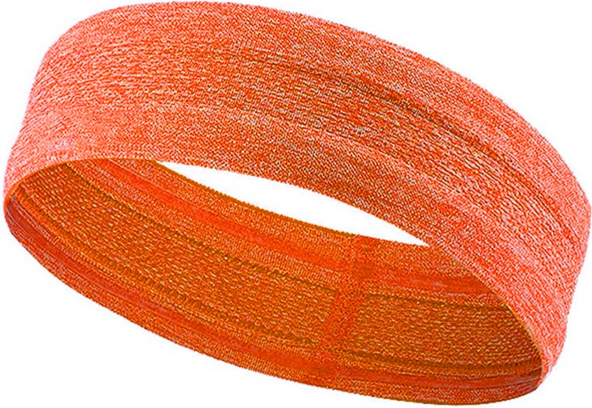 Shirit elastik për kokë Hurtel për vrapim dhe fitnes, portokalli