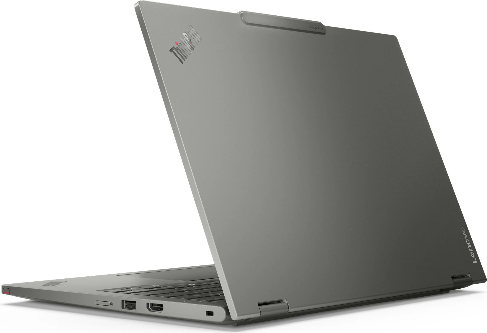 Laptop Lenovo ThinkPad L13 2in1, AMD Ryzen 5 PRO, 32GB RAM, 1TB SSD, 13 inç, gri