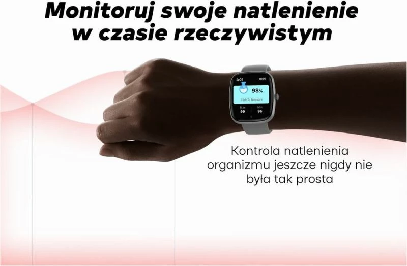 Smartwatch për femra Gravity, rozë