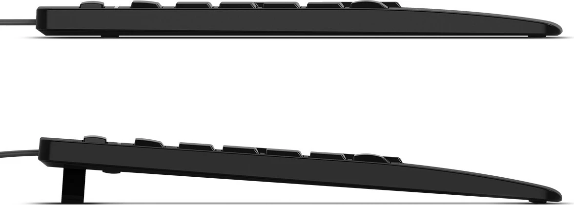 Tastierë 3Dconnexion Keyboard Pro, Numpad i ndarë, Full-size, Wired & Wireless, USB + RF Wireless + Bluetooth, QWERTZ, E zezë