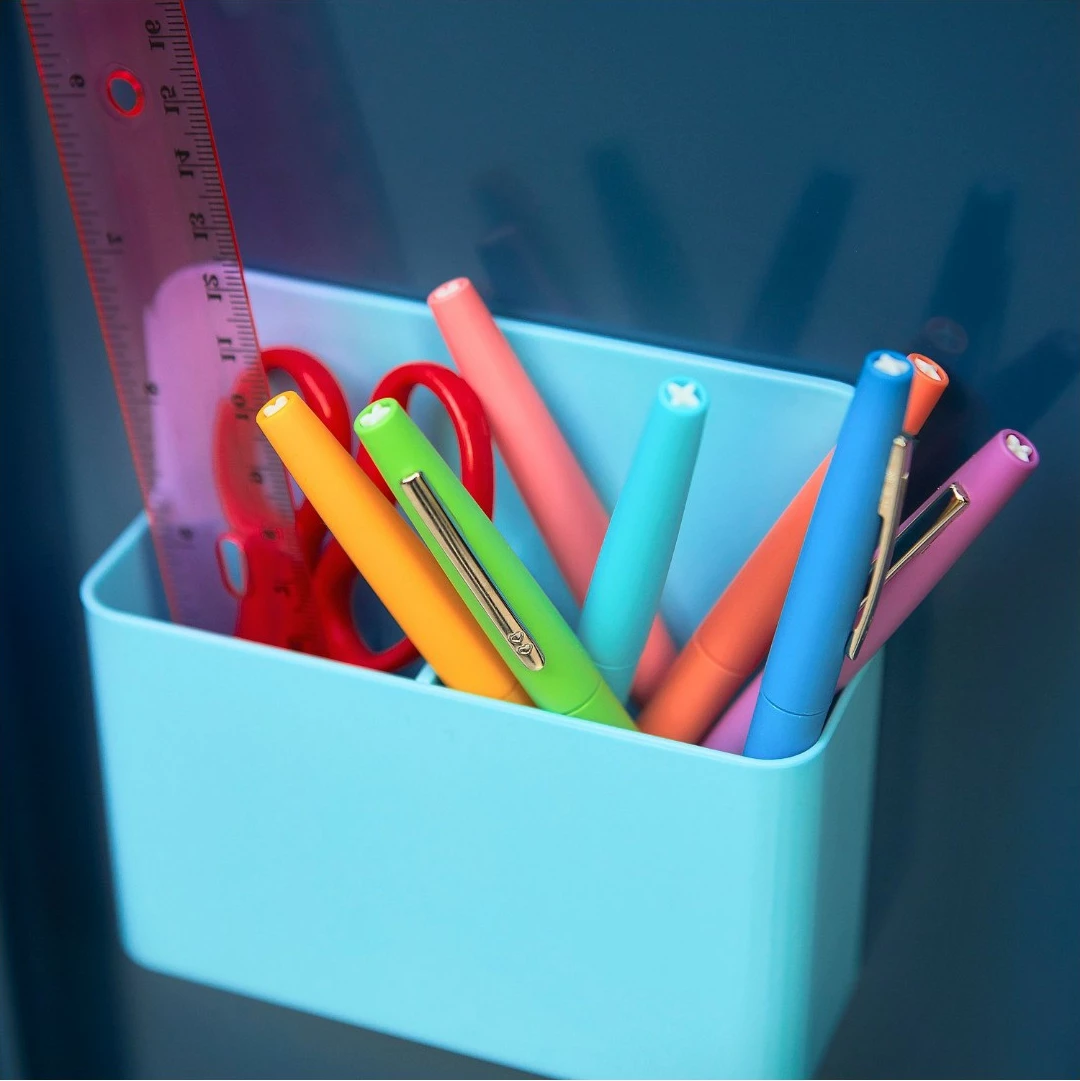 Set stilolapsa PaperMate Flair, 8 ngjyra, majë brushë 0.7mm, multikolor