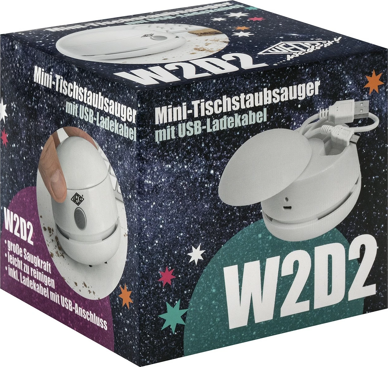 Pastrues tavoline Wedo W2D2, i bardhë, USB rikarikues