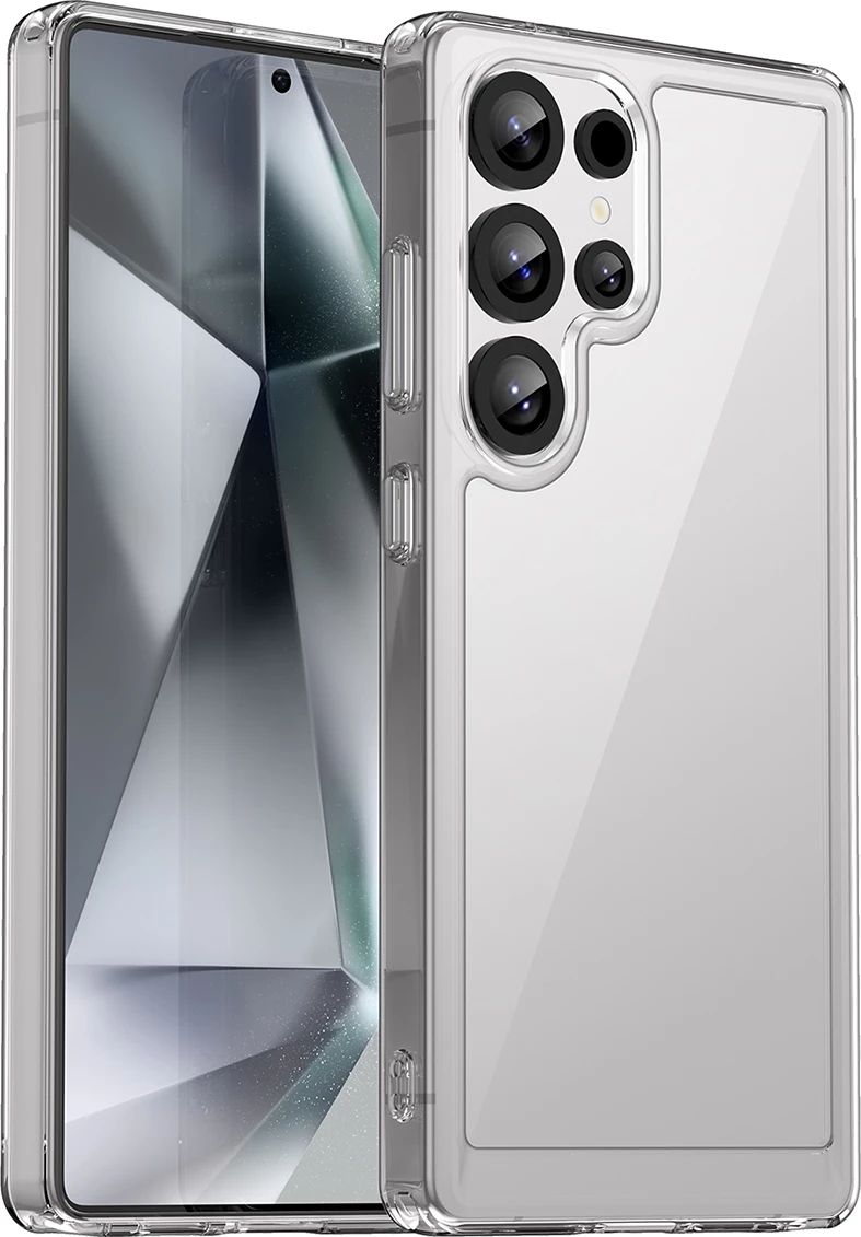 Mbështjellës Hurtel Outer Space Case për Samsung Galaxy S25 Ultra, Transparent