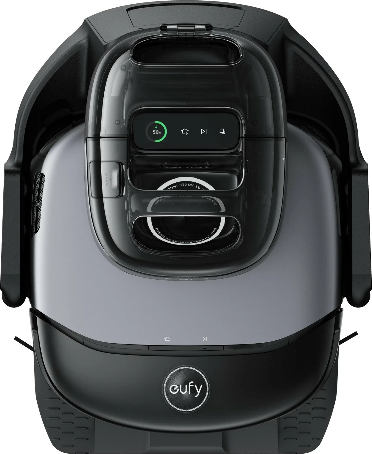 Robot pastrues dhe fshesë Eufy S1 Pro, i zi