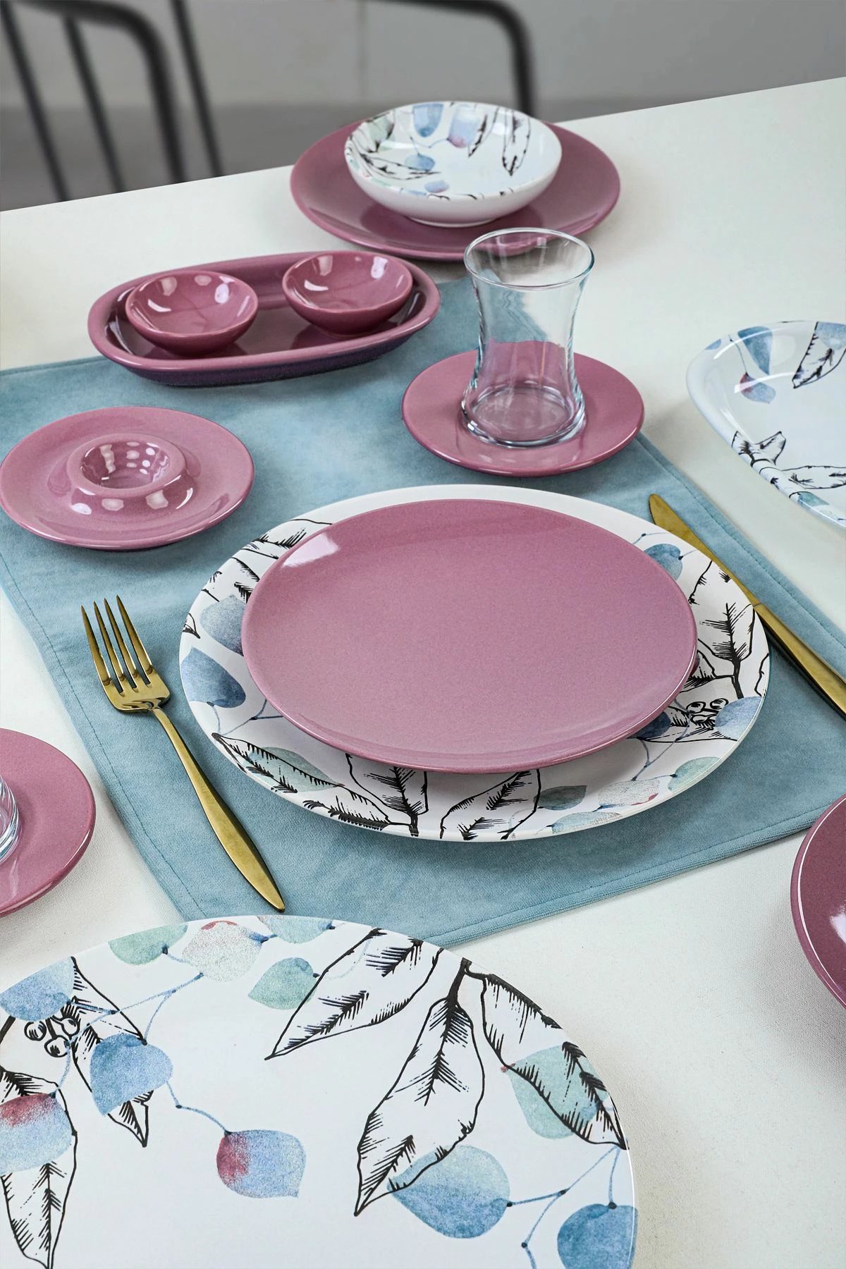 Set mëngjesi 50 pjesësh, Hermia Concept, TV087050F3X2AJ47100MAP0300