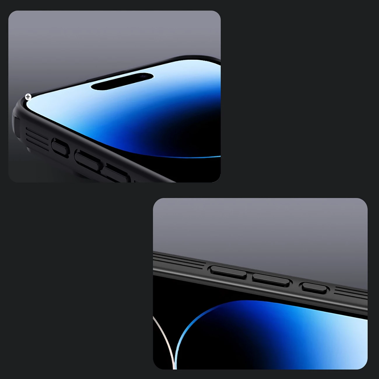 Mbështjellës Nillkin CamShield Pro Magnetic për iPhone 16 Pro Max, i zi