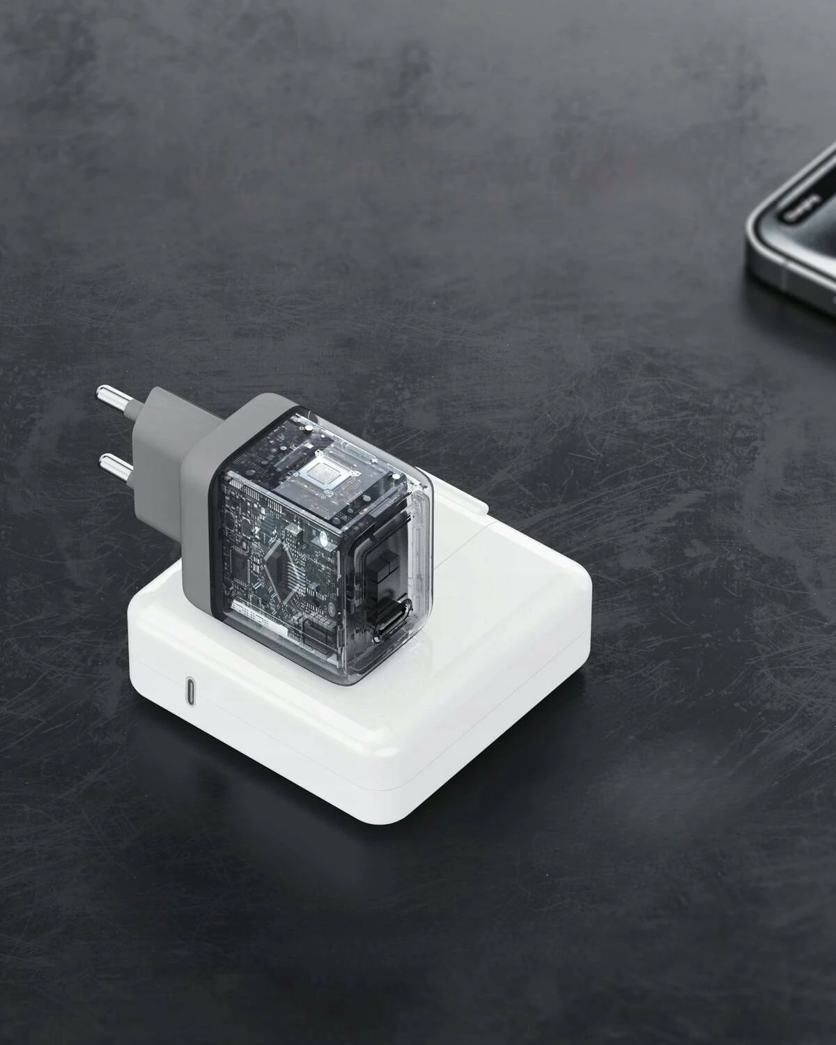 Karikues rrjeti Aukey PA-C2 45W 1x USB-C PD 3.0 GaN, gri