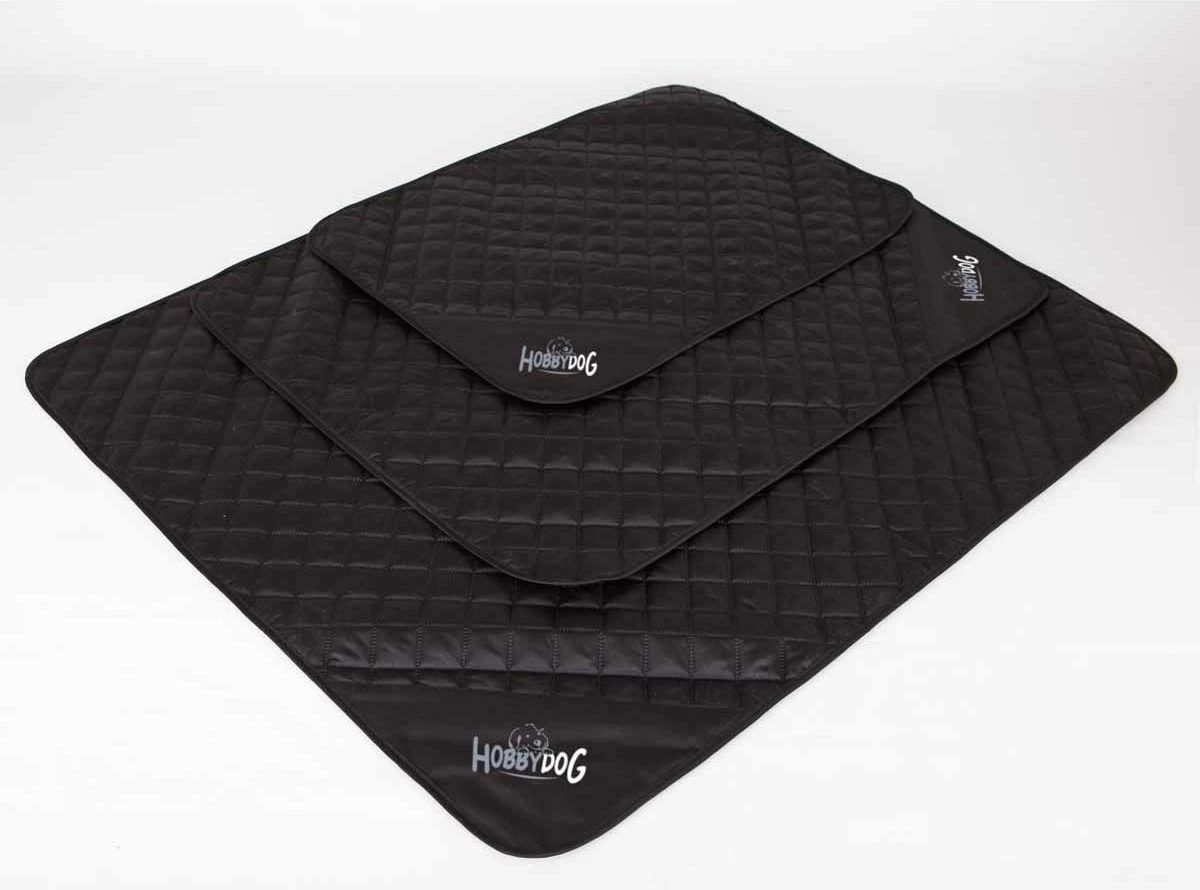 Dyshek për qen Hobbydog Mata Slim L 70x90 cm, i zi