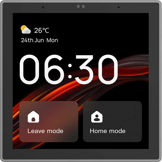 Panel kontrolli i mençur Avatto T6E panel S, 4" LCD, Bluetooth, Zigbee, i zi