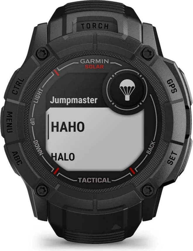 Smartwatch Garmin Instinct 2X Solar Tactical Edition, 50mm, GPS, Ekran me prekje, i zi