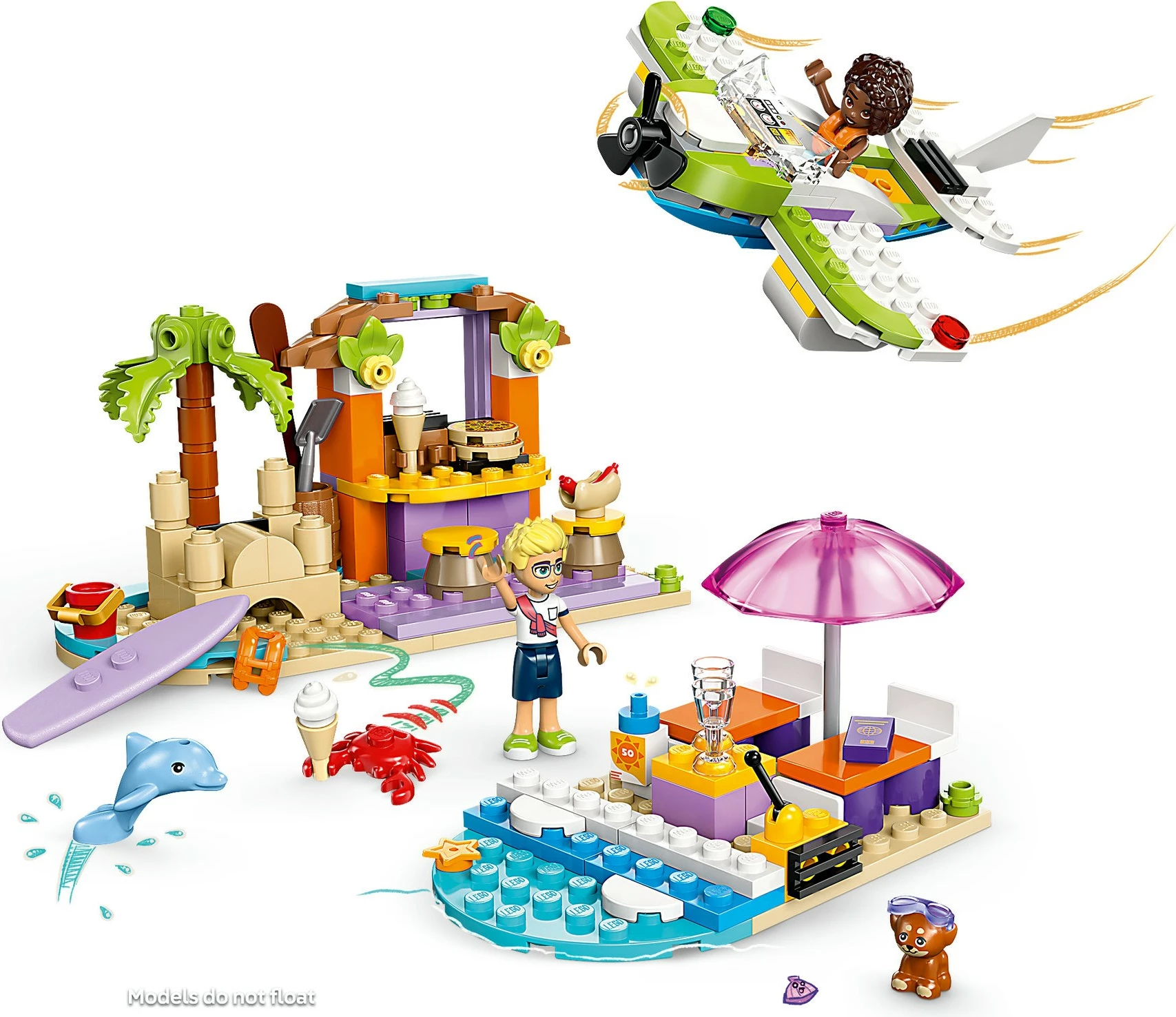 Set ndërtimi LEGO Friends 42672, valixhe kreative, 188 pjesë, shumëngjyrëshe