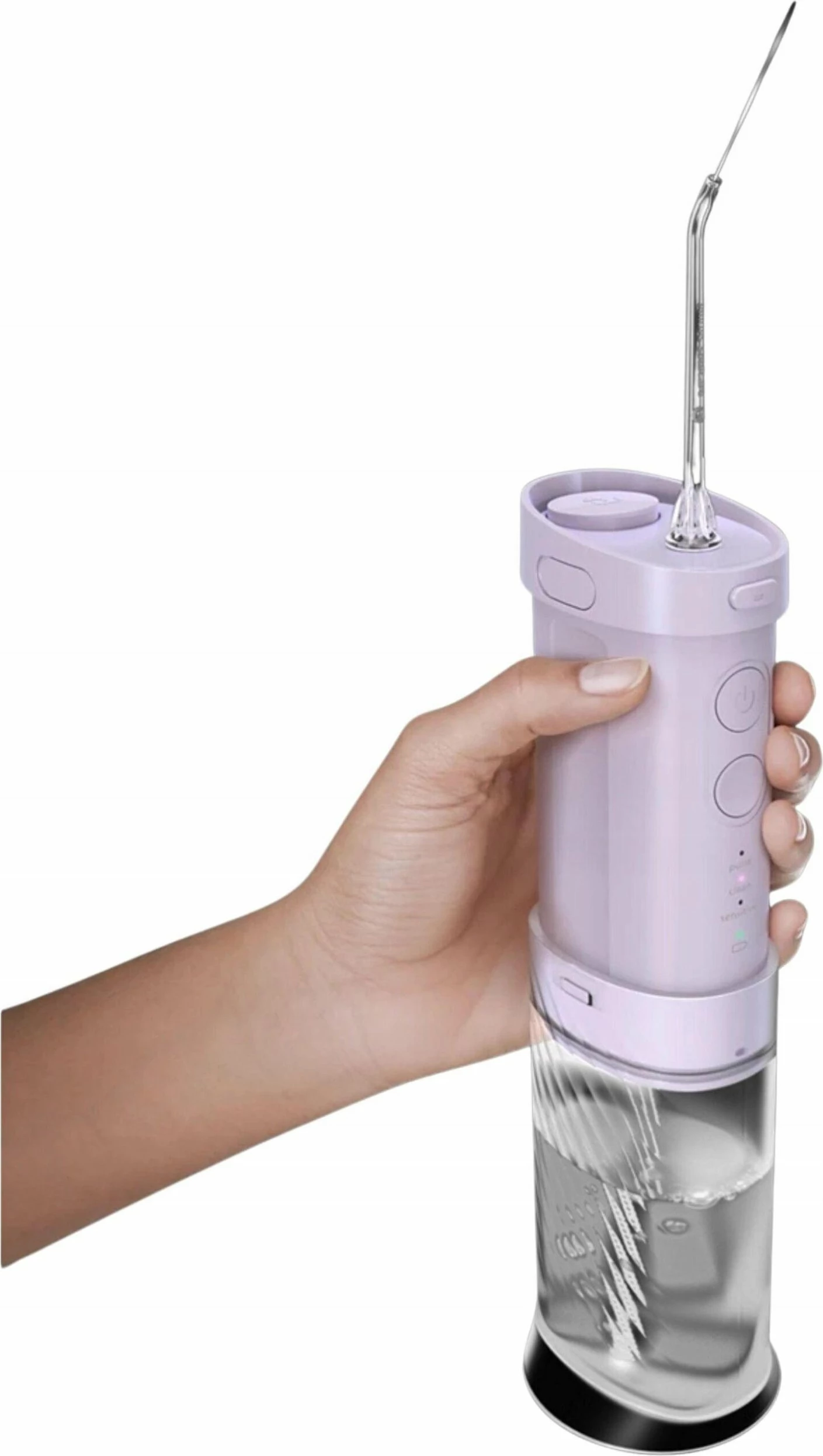 Irigator dentar Philips Sonicare Compact Flosser 1000 HX3333/23, 200 ml, 3 modalitete, 2 maje, vjollcë