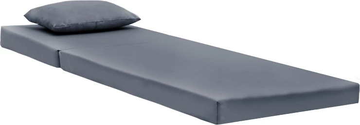 Shezlong Sadie, pëlhurë gri, 65x185x15cm