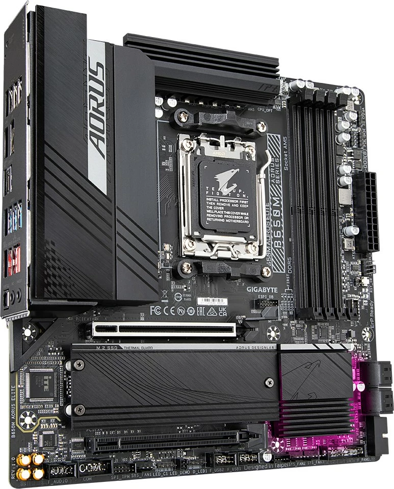 Pllakë amë Gigabyte GA-B650M-AORUS Elite, Socket AM5, micro ATX