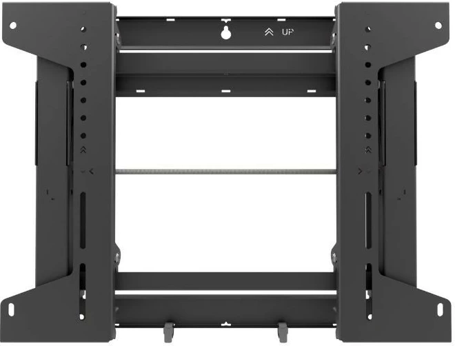 Mbajtës muri për video wall Edbak VWPOPS55-L, për monitor 42-55 inç, VESA 100x100-600x400, i zi