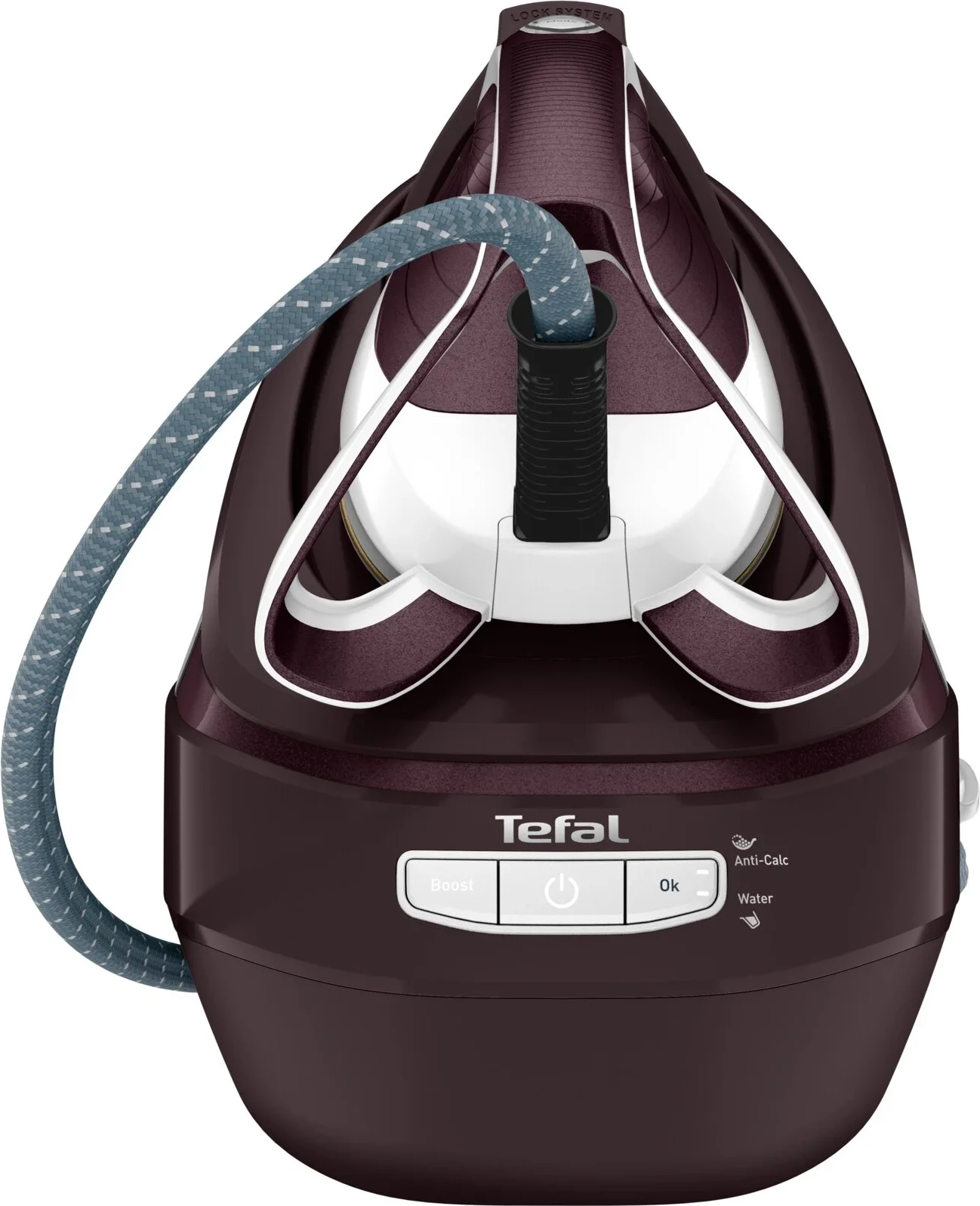 Hekur me gjenerator avulli, Tefal Pro Express Ultimate II GV9721E0, 3000W 7.9 bar, goditje avulli 600 g/min, vjollcë