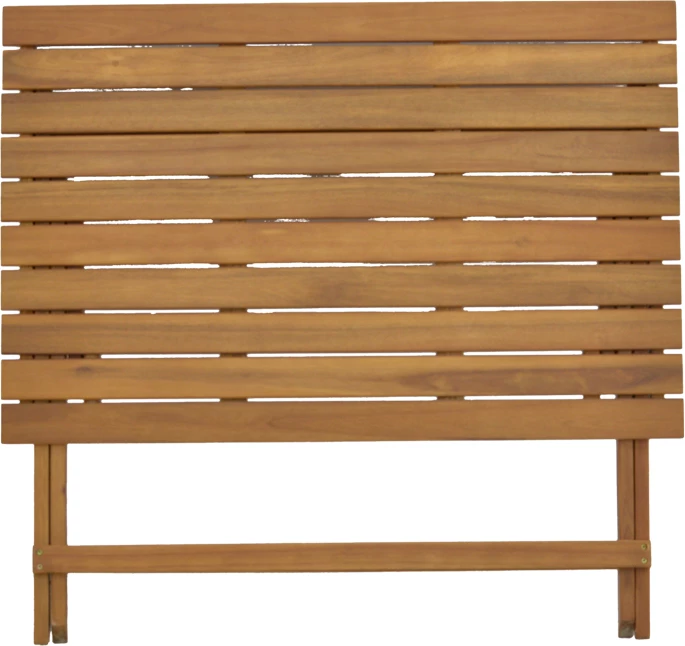 Tavolinë me karrige për terasë, Mobie-Jaybo, set prej 5 copash, dru akacie, 100x65x72cm