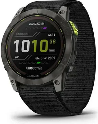 Smartwatch Garmin Enduro 2, 32GB, najlon, 1.4 inç, i zi