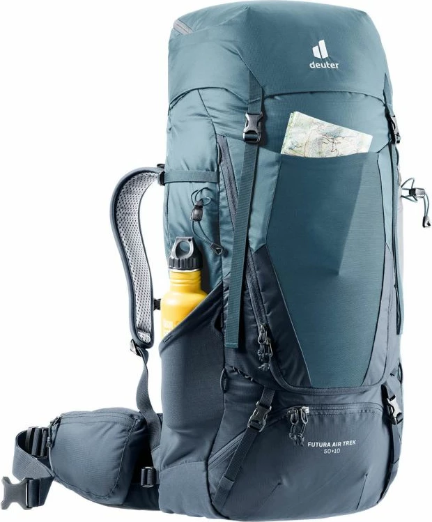Çantë shpine Deuter, unisex, e kaltër