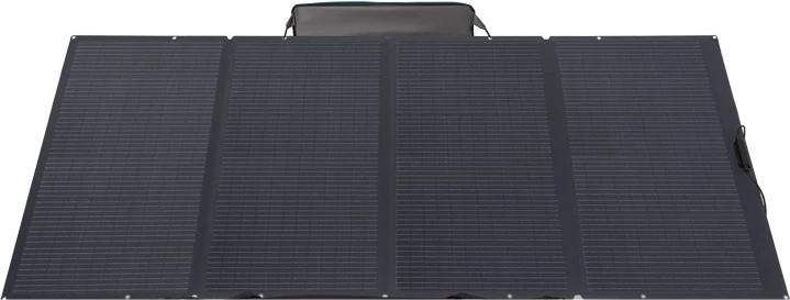 Panel diellor EcoFlow 400W, palosshëm, IP67, i zi