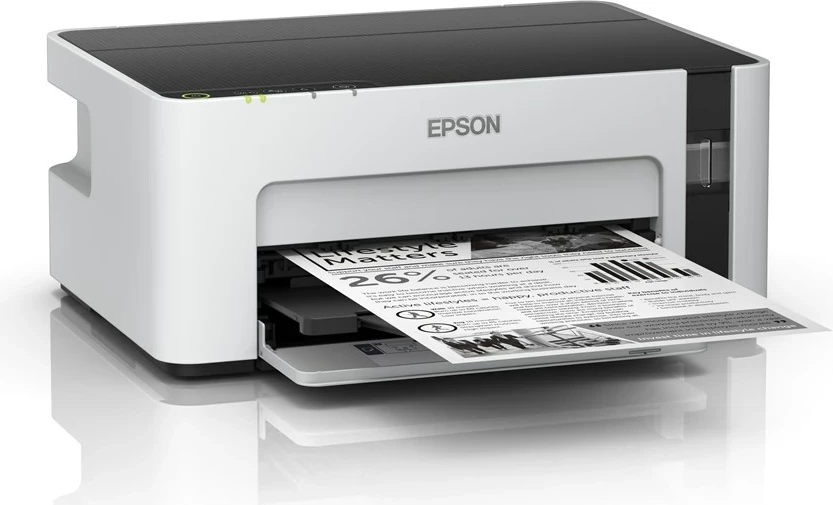 Printer Epson EcoTank M1120, Inkjet, A4, Wi-Fi, E zezë