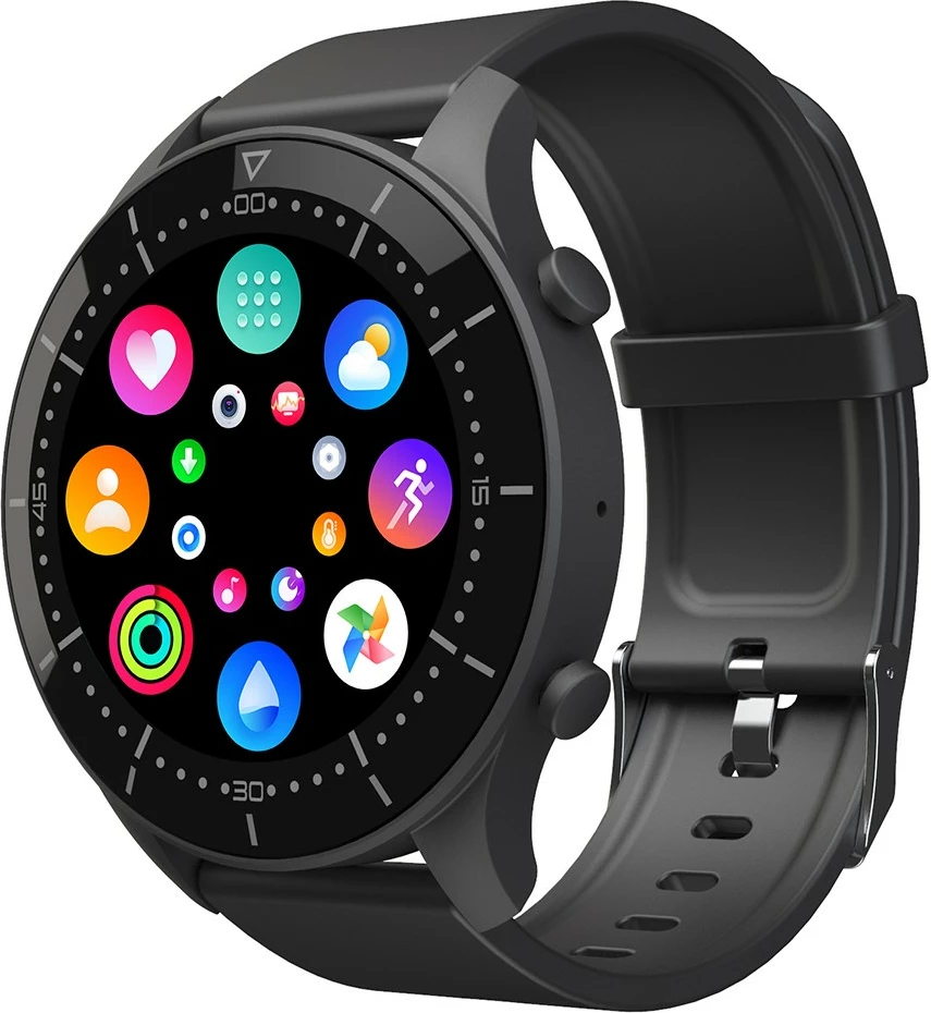 Smartwatch Media-Tech ACTIVEBAND GENUA MT870, 1.3", Bluetooth Calling, e zezë