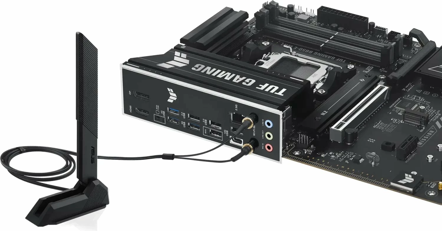 Pllakë amë Asus TUF GAMING B850-E WIFI, ATX, DDR5 deri 256GB, Wi‑Fi 6E
