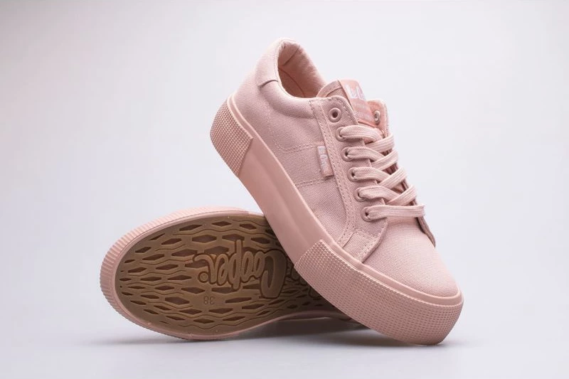 Këpucë Lee Cooper për femra, të kuqe