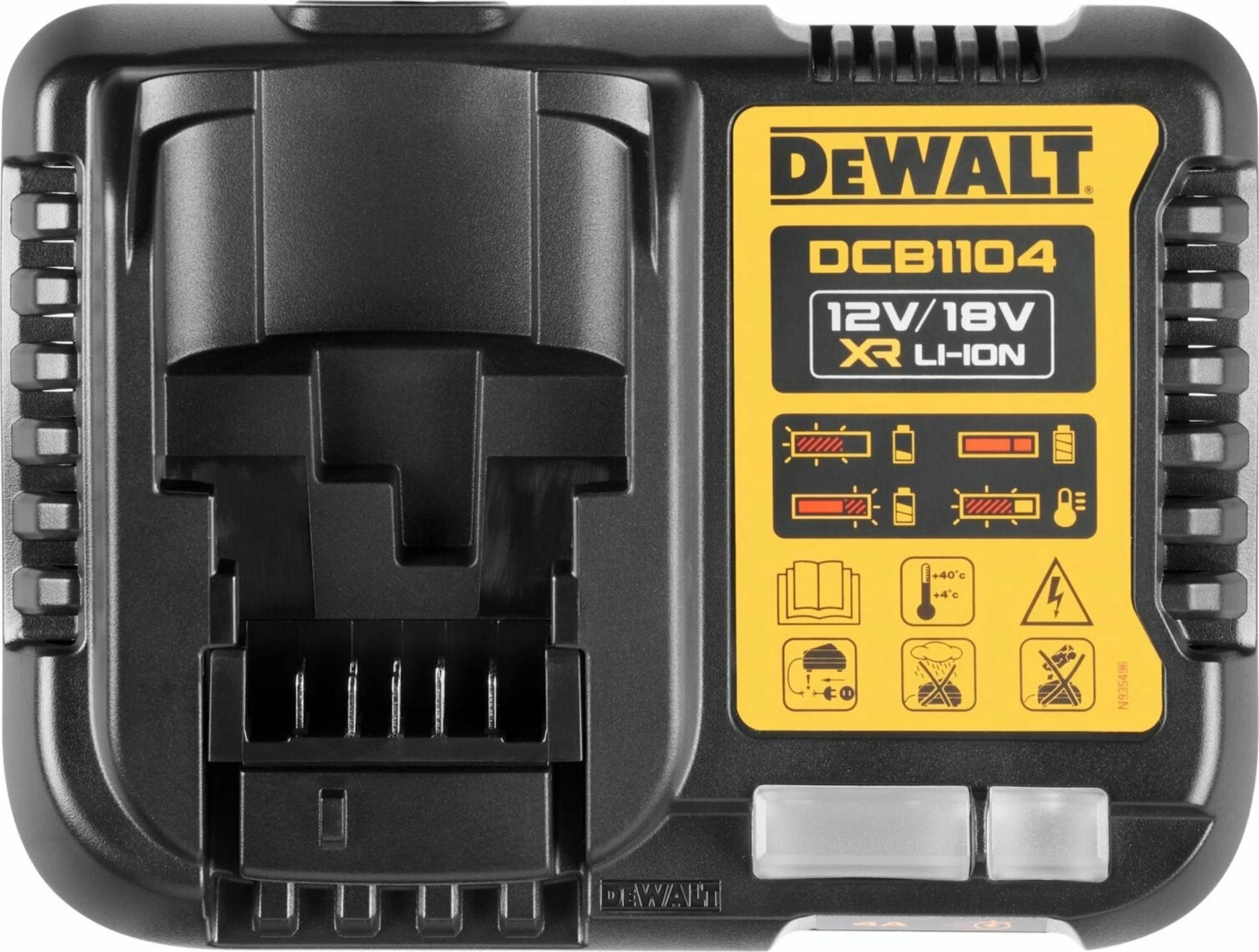 Karikues i shpejtë baterie DeWalt DCB1104 10.8-18V 4A
