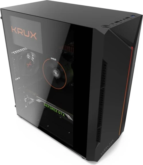 Kasë kompjuterike Krux Astro, e zezë