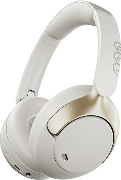 Kufje QCY H3 Pro, over-ear, wireless, ANC, 40mm, bardhë